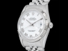 Rolex Datejust 36 Bianco Jubilee White Milk Roman Dial  Watch  16234 